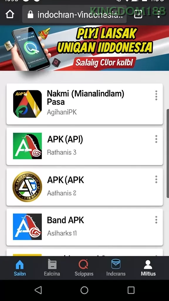 Bonus Spesial Download kingdom188 APK screenshot